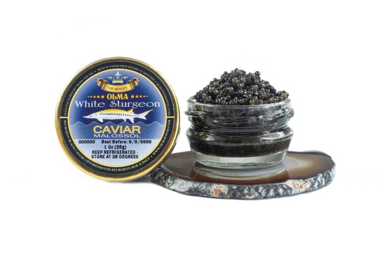 White Sturgeon Caviar: Luxurious Indulgence from the Depths